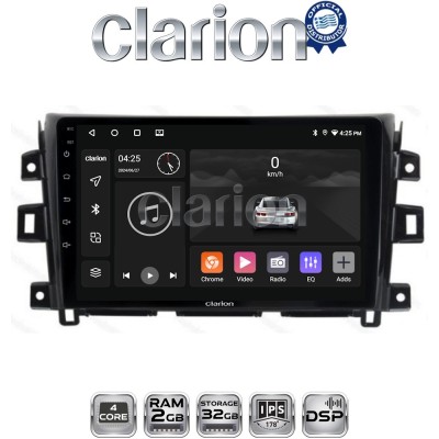 CLARION GL31716 Οθόνη OEM Multimedia Αυτοκινήτου για Nissan Navara D23 2016 (CarPlay/AndroidAuto/BT/GPS/WIFI/GPRS)