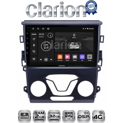 CLARION GL71369 Οθόνη OEM Multimedia Αυτοκινήτου για FORD MONDEO 2014 (CarPlay/AndroidAuto/BT/GPS/WIFI/GPRS)