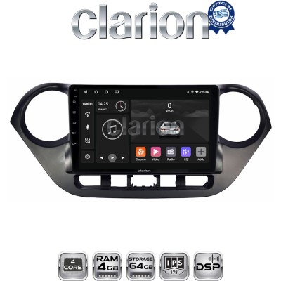 CLARION GL32406 Οθόνη OEM Multimedia Αυτοκινήτου για Hyundai i10 2014 (CarPlay/AndroidAuto/BT/GPS/WIFI/GPRS)