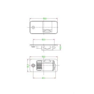Bizzar Audi A4 (B6/B7) Κάμερα Οπισθοπορείας Bizzar Audi A4 (B6/B7) Κάμερα Οπισθοπορείας