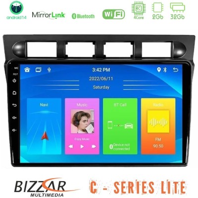 Bizzar C Series Lite 4Core Android14 2+32GB Kia Picanto 2004-2007 Navigation Multimedia Tablet 9"