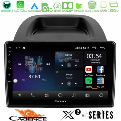 Cadence X2 Series 8Core Android14 6+128GB Ford Ecosport 2018-2020 Navigation Multimedia Tablet 10"