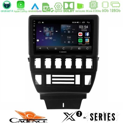 Cadence X2 Series 8Core Android14 6+128GB Lada Niva Navigation Multimedia Tablet 9"