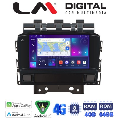 LM Digital - LM Q8072 GPS Οθόνη OEM Multimedia Αυτοκινήτου για OPEL ASTRA J 2011 2015 (CarPlay/AndroidAuto/BT/GPS/WIFI/GPRS)