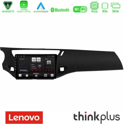 Lenovo Thinkplus Series 4Core Android15 2+32GB Citroen C3 2009-2016 Navigation Multimedia Tablet 9" Με Carplay & Android Auto (Μ