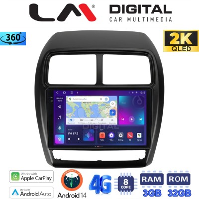 LM Digital - LM ZD8318 GPS Οθόνη OEM Multimedia Αυτοκινήτου για Mitsubishi ASX 2020 2023 (CarPlay/AndroidAuto/BT/GPS/WIFI/GPRS)