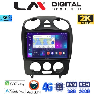 LM Digital - LM ZD8408 GPS Οθόνη OEM Multimedia Αυτοκινήτου για VW BEETLE 2003 2010 (CarPlay/AndroidAuto/BT/GPS/WIFI/GPRS)