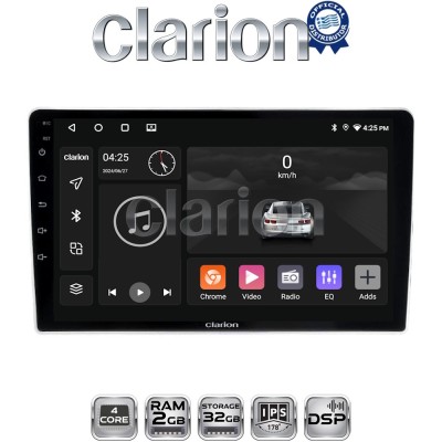 CLARION GL31023SA Οθόνη OEM Multimedia Αυτοκινήτου για Kia Sportage 2004 2010 (CarPlay/AndroidAuto/BT/GPS/WIFI/GPRS)