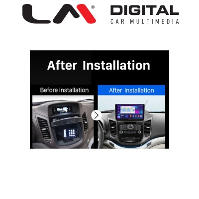 LM Digital - LM ZR8710 GPS Οθόνη OEM Multimedia Αυτοκινήτου για Chevrolet Orlando 2009 2012 (CarPlay/AndroidAuto/BT/GPS/WIFI/GP