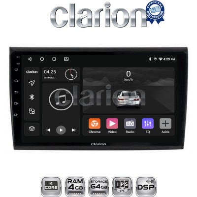 CLARION GL32250 Οθόνη OEM Multimedia Αυτοκινήτου για Fiat Bravo 2007 (CarPlay/AndroidAuto/BT/GPS/WIFI/GPRS)