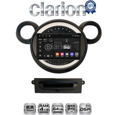 CLARION GL32835 Οθόνη OEM Multimedia Αυτοκινήτου για MINI Clubman '07'14 & Countryman '10'16 & Paceman '12'16 & Cooper '07'14 (C
