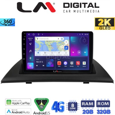 LM Digital - LM ZB8103 GPS Οθόνη OEM Multimedia Αυτοκινήτου για BMW X3 2003 2010 (CarPlay/AndroidAuto/BT/GPS/WIFI/GPRS)