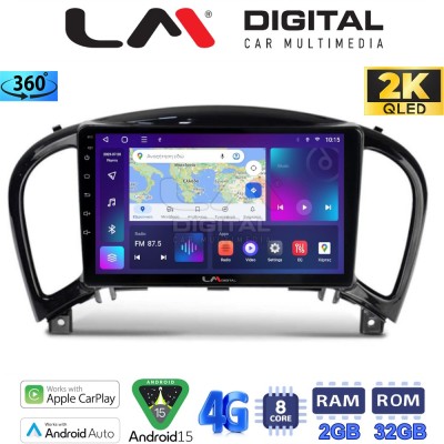 LM Digital - LM ZB8352 GPS Οθόνη OEM Multimedia Αυτοκινήτου για NISSAN JUKE 2009 (CarPlay/AndroidAuto/BT/GPS/WIFI/GPRS)