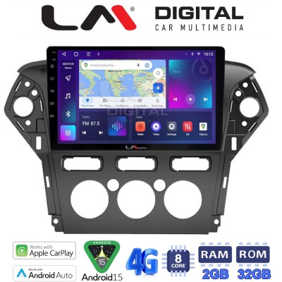 LM Digital - LM ZR8368C GPS Οθόνη OEM Multimedia Αυτοκινήτου για FORD MONDEO 2010 2013 (CarPlay/AndroidAuto/BT/GPS/WIFI/GPRS)