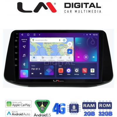 LM Digital - LM ZR8960 GPS Οθόνη OEM Multimedia Αυτοκινήτου για Hyundai i30 2018 (CarPlay/AndroidAuto/BT/GPS/WIFI/GPRS)