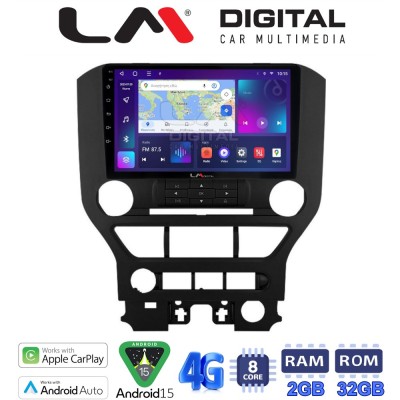 LM Digital - LM ZR8240 GPS Οθόνη OEM Multimedia Αυτοκινήτου για FORD MASTUNG 2015 (CarPlay/AndroidAuto/BT/GPS/WIFI/GPRS)