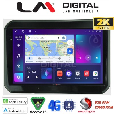 LM Digital - LM ZQ8232 GPS Οθόνη OEM Multimedia Αυτοκινήτου για SUZUKI IGNIS 2016 (CarPlay/AndroidAuto/BT/GPS/WIFI/GPRS)