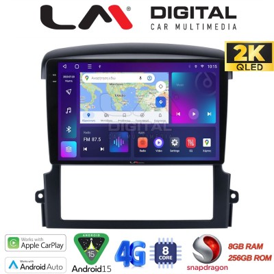 LM Digital - LM ZQ8303 GPS Οθόνη OEM Multimedia Αυτοκινήτου για Kia Sorento 2006 2009 (CarPlay/AndroidAuto/BT/GPS/WIFI/GPRS)