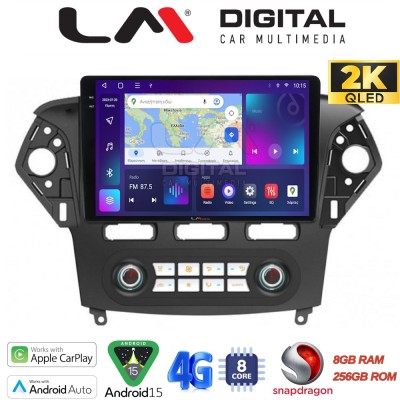 LM Digital - LM ZQ8368C GPS Οθόνη OEM Multimedia Αυτοκινήτου για FORD MONDEO 2010 2013 (CarPlay/AndroidAuto/BT/GPS/WIFI/GPRS)