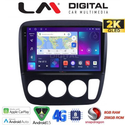 LM Digital - LM ZQ8376A GPS Οθόνη OEM Multimedia Αυτοκινήτου για HONDA CRV 1996-2006 (CarPlay/AndroidAuto/BT/GPS/WIFI/GPRS)