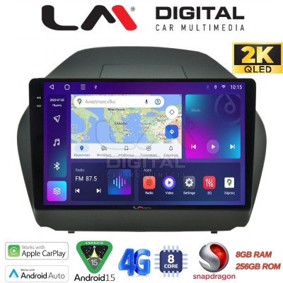 LM Digital - LM ZQ8414 GPS Οθόνη OEM Multimedia Αυτοκινήτου για HYUNDAI IX35 20092015 (CarPlay/AndroidAuto/BT/GPS/WIFI/GPRS)
