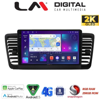 LM Digital - LM ZQ8525 GPS Οθόνη OEM Multimedia Αυτοκινήτου για SUBARU LEGACY 2002 (CarPlay/AndroidAuto/BT/GPS/WIFI/GPRS)