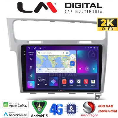 LM Digital - LM ZQ8591S GPS Οθόνη OEM Multimedia Αυτοκινήτου για 0 (CarPlay/AndroidAuto/BT/GPS/WIFI/GPRS)