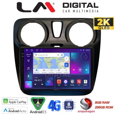 LM Digital - LM ZQ8657 GPS Οθόνη OEM Multimedia Αυτοκινήτου για Dacia Dokker 2012 (CarPlay/AndroidAuto/BT/GPS/WIFI/GPRS)
