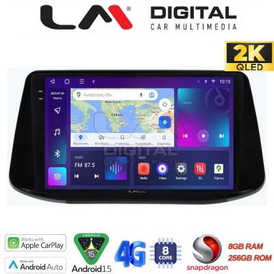 LM Digital - LM ZQ8960 GPS Οθόνη OEM Multimedia Αυτοκινήτου για Hyundai i30 2018 (CarPlay/AndroidAuto/BT/GPS/WIFI/GPRS)