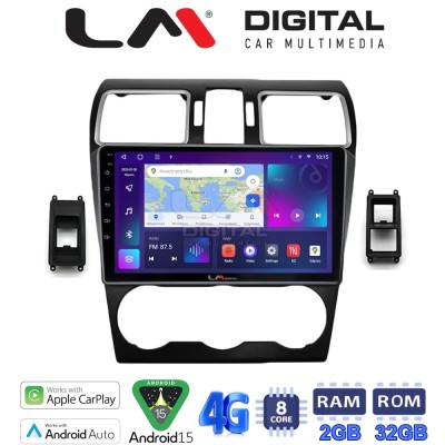 LM Digital - LM ZR8262B GPS Οθόνη OEM Multimedia Αυτοκινήτου για Subaru Impreza - Forester 2013 (CarPlay/AndroidAuto/BT/GPS/WIF