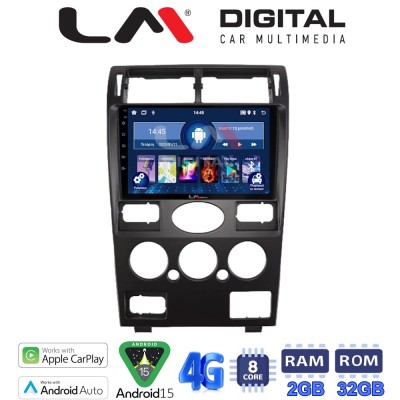 LM Digital - LM ZR8105 GPS Οθόνη OEM Multimedia Αυτοκινήτου για Ford Mondeo 2003 2006 (CarPlay/AndroidAuto/BT/GPS/WIFI/GPRS)