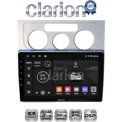 CLARION GL31512 Οθόνη OEM Multimedia Αυτοκινήτου για VW Touran 2003 2010 (CarPlay/AndroidAuto/BT/GPS/WIFI/GPRS)