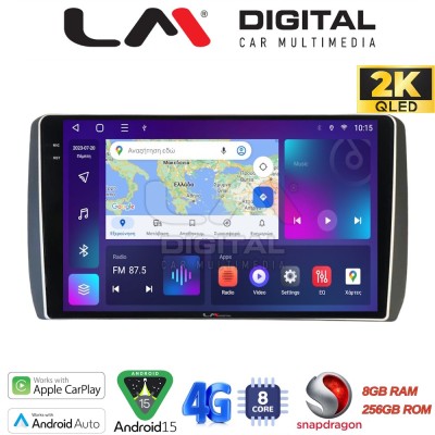 LM Digital - LM ZQ8885 GPS Οθόνη OEM Multimedia Αυτοκινήτου για Toyota Urban - IST 2007 2016 (CarPlay/AndroidAuto/BT/GPS/WIFI/G