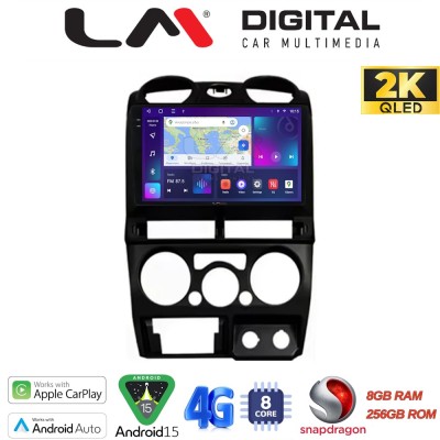 LM Digital - LM ZQ8425B GPS Οθόνη OEM Multimedia Αυτοκινήτου για Isuzu D-Max 2008 2012 (CarPlay/AndroidAuto/BT/GPS/WIFI/GPRS)