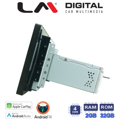 LM Digital - LM N4910Q GPS Οθόνη universal tablet style Multimedia Αυτοκινήτου 10inch (CarPlay/AndroidAuto/BT/GPS/WIFI)