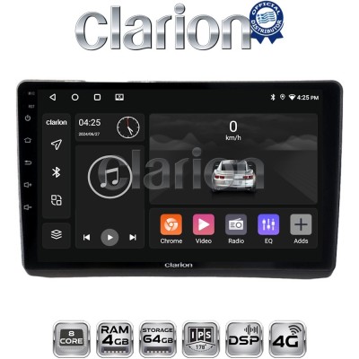 CLARION GL72892 Οθόνη OEM Multimedia Αυτοκινήτου για Opel Vivaro - Renault Trafic - Nissan Primastar 2002 2009 (CarPlay/Android
