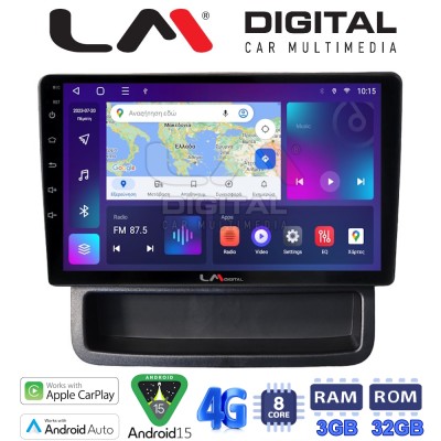 LM Digital - LM ZE8893 GPS Οθόνη OEM Multimedia Αυτοκινήτου για Opel Vivaro - Renault Trafic - Nissan Primastar 2010 2014 (CarP