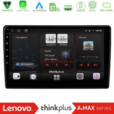 Lenovo Thinkplus A2MAX Series 8Core Android15 4+64GB Mitsubishi ASX Navigation Multimedia Tablet 10"
