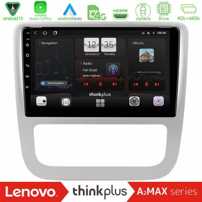 Lenovo Thinkplus A2MAX Series 8Core Android15 4+64GB VW Scirocco 2008-2014 Navigation Multimedia Tablet 9"
