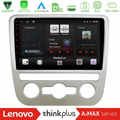 Lenovo Thinkplus A2MAX Series 8Core Android15 4+64GB VW Scirocco 2008 – 2014 Navigation Multimedia Tablet 9"