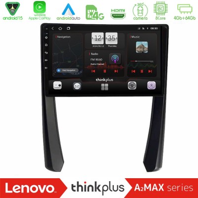 Lenovo Thinkplus A2MAX Series 8Core Android15 4+64GB Porsche 911/Cayman/Boxster Navigation Multimedia Tablet 9"