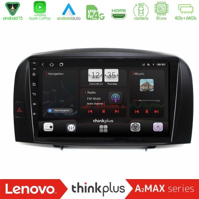 Lenovo Thinkplus A2MAX Series 8Core Android15 4+64GB Hyundai Sonata 2005-2009 Navigation Multimedia Tablet 10"