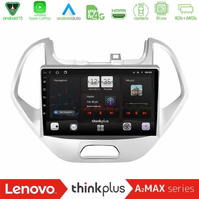 Lenovo Thinkplus A2MAX Series 8Core Android15 4+64GB Ford KA 2016-2020 Navigation Multimedia Tablet 9"