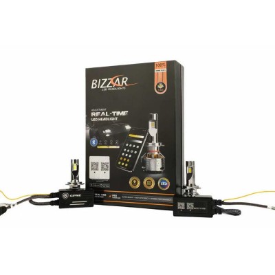 Bizzar R6X CanBus 9012 LED Intelligent Head Light With Real Time Color Temp