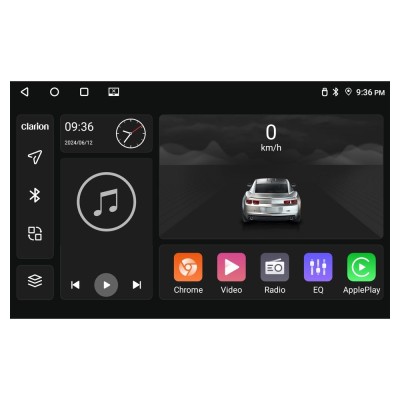 Clarion GL300+ Series 4Core Android11 4+64GB Navigation Multimedia Tablet 9" Με Carplay & Android Auto