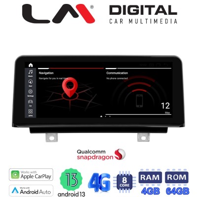 LM Digital - LM JFK169 EVO Οθόνη OEM Multimedia Αυτοκινήτου για BMW 1 Series F20 (2018-) EVO system2 Series F22 (2018-) EVO syst