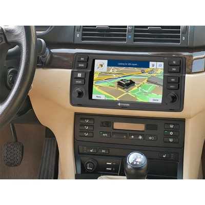 BMW E46 Κιτ Μετατόπισης HVAC (Single Row) με USB θύρες BMW E46 Κιτ Μετατόπισης HVAC (Single Row) με USB θύρες