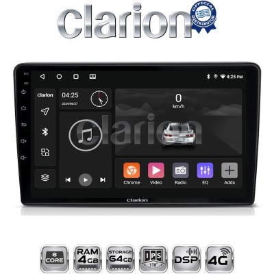 CLARION GL72019 Οθόνη OEM Multimedia Αυτοκινήτου για Opel AstraH, CorsaD, Suzuki Ignis (CarPlay/AndroidAuto/BT/GPS/WIFI/GPRS)