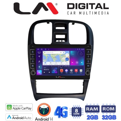 LM Digital - LM ZG8260 GPS Οθόνη OEM Multimedia Αυτοκινήτου για Hyundai Sonata 2000 2006 (CarPlay/AndroidAuto/BT/GPS/WIFI/GPRS)