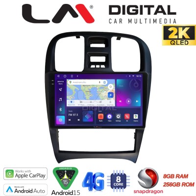 LM Digital - LM ZQ8260 GPS Οθόνη OEM Multimedia Αυτοκινήτου για Hyundai Sonata 2000 2006 (CarPlay/AndroidAuto/BT/GPS/WIFI/GPRS)